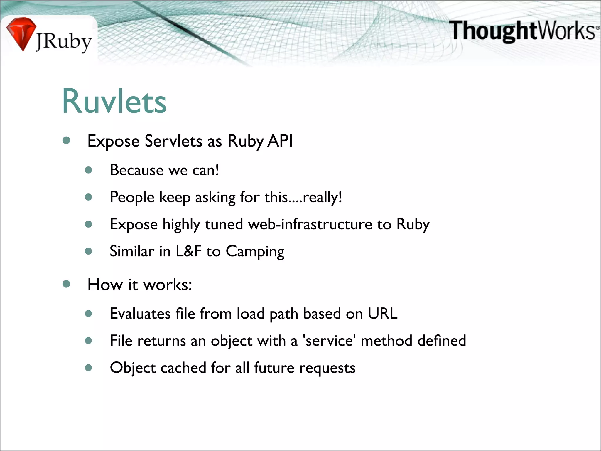 J Ruby Power On The Jvm