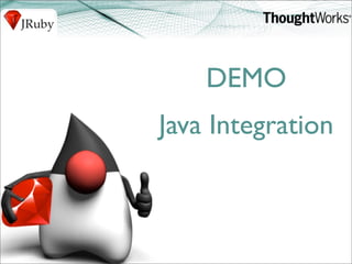 J Ruby Power On The Jvm