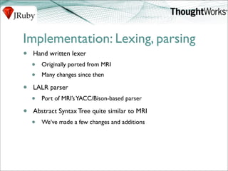 J Ruby Power On The Jvm