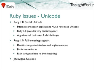 J Ruby Power On The Jvm