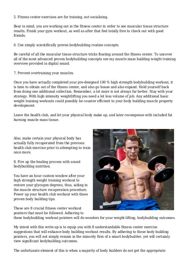 The Facts On Easy Methods In bodybuilding