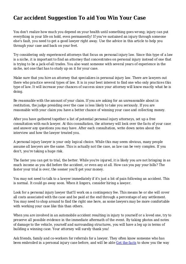 write about risk and win