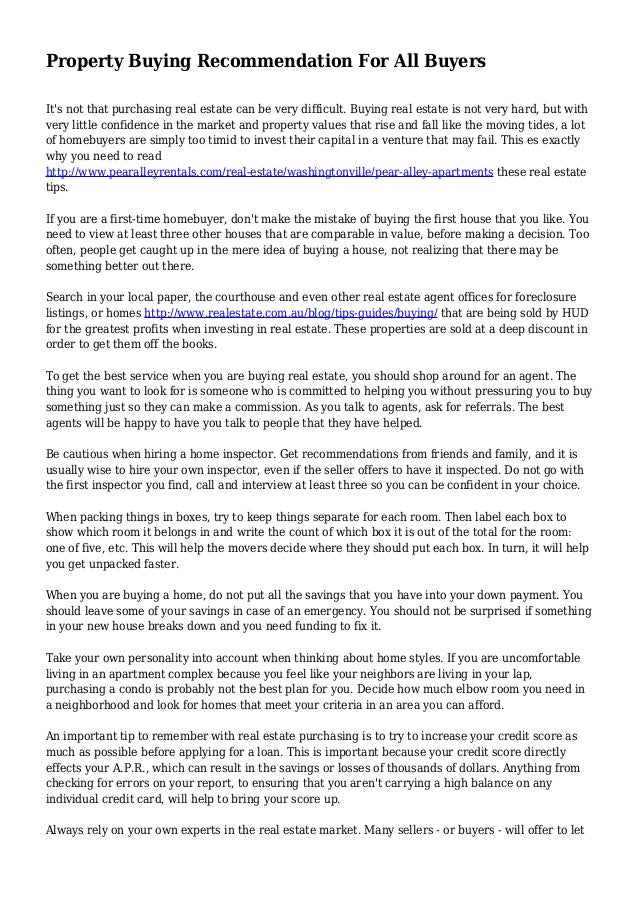 who do you talk to about buying a house