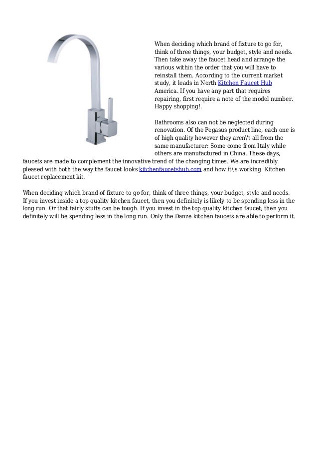 Glacier Bay Faucets Reviews