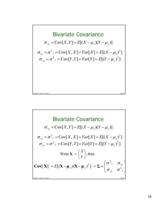 Probability Density Functions