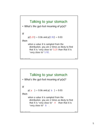 Probability Density Functions