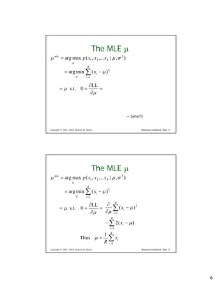 Maximum Likelihood Estimation | PDF
