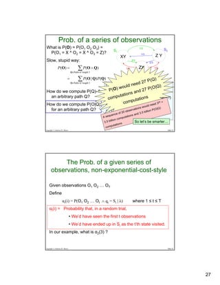 Hidden Markov Models