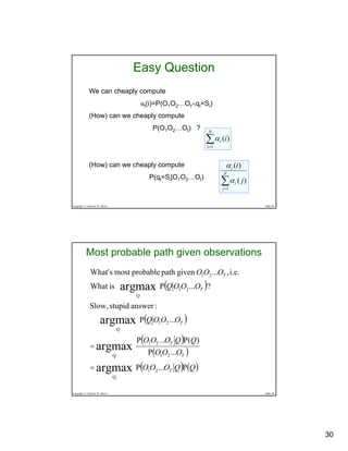 Hidden Markov Models