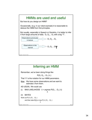 Hidden Markov Models