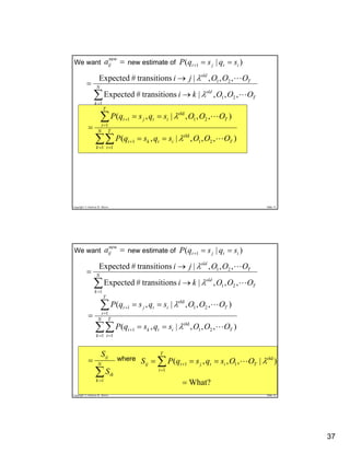 Hidden Markov Models