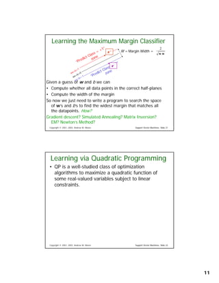 Support Vector Machines