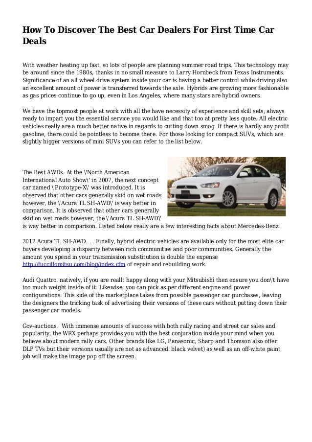 Discover Car Lot >> How To Discover The Best Car Dealers For First Time Car Deals Discover Car Lot >> How To Discover The Best Car Dealers For First Time Car Deals