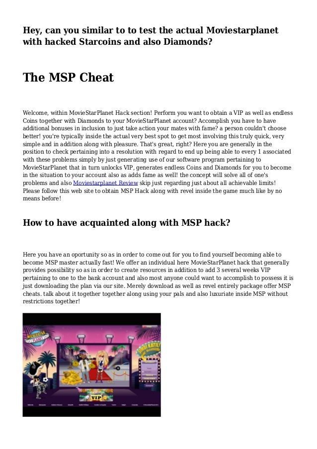 how to hack msp accounts coins