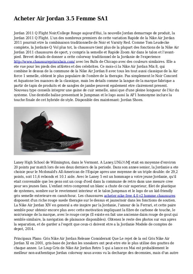 acheter nike jordan