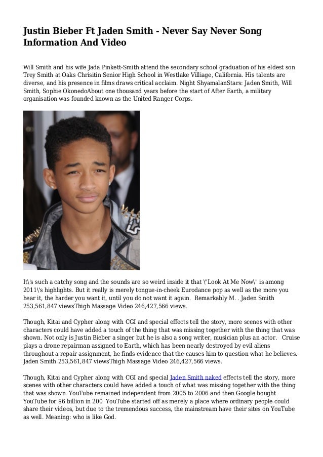 Justin Bieber Ft Jaden Smith Never Say Never Song Information And V justin bieber ft jaden smith never