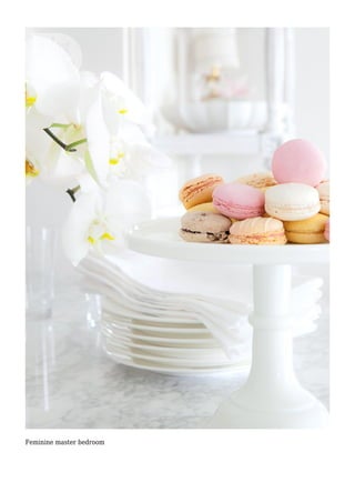 Feminine master bedroom
 