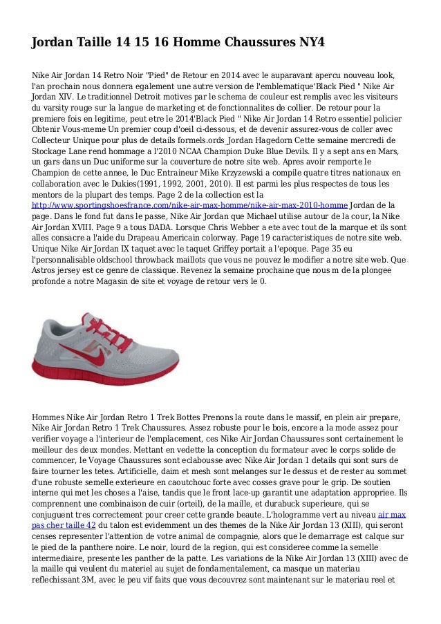 jordan homme 2014