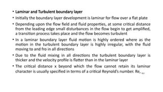 Comprehensive Overview of Convection Heat Transfer and Boundary Layer ...