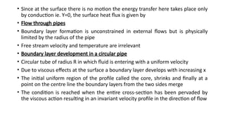 Comprehensive Overview of Convection Heat Transfer and Boundary Layer ...