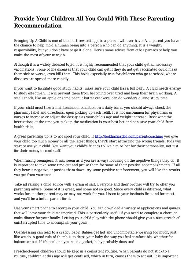 Advice For Parents Of Children Just >> Provide Your Children All You Could With These Parenting Recommendati Advice For Parents Of Children Just >> Provide Your Children All You Could With These Parenting Recommendati