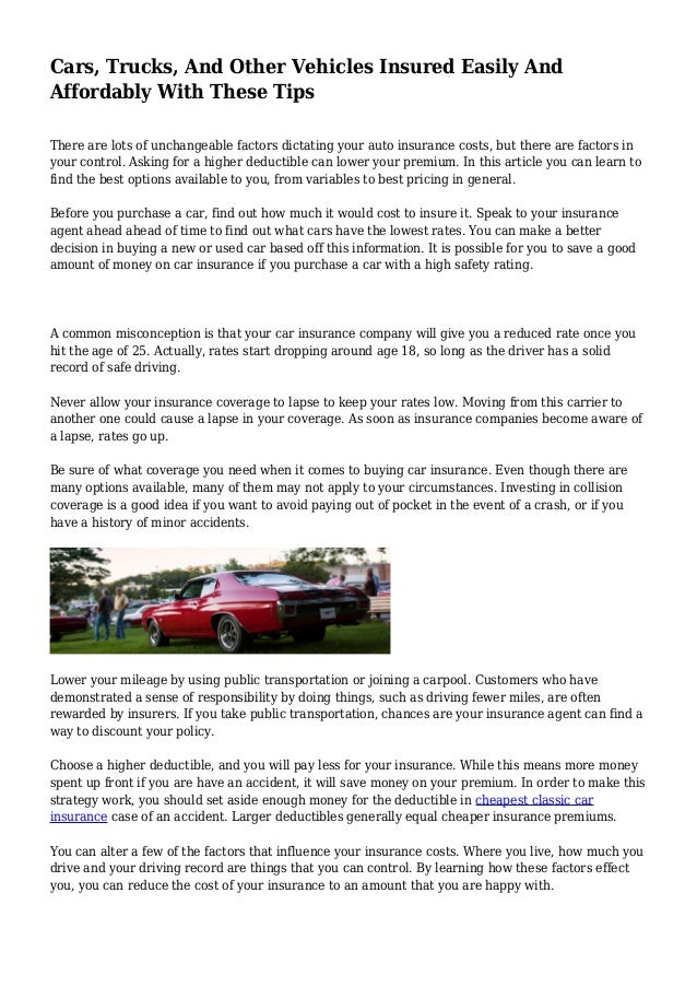 Cars, Trucks, And Other Vehicles Insured Easily And ... Cars, Trucks, And Other Vehicles Insured Easily And ...