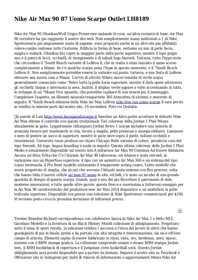 nike uomo 90 87