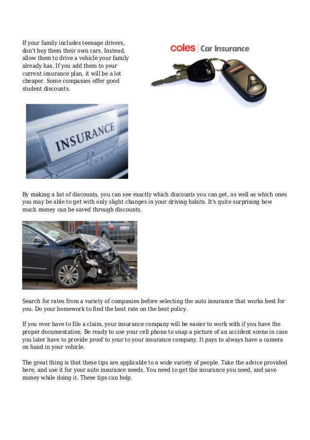 Auto Insurance Information You Can�t Afford To Miss