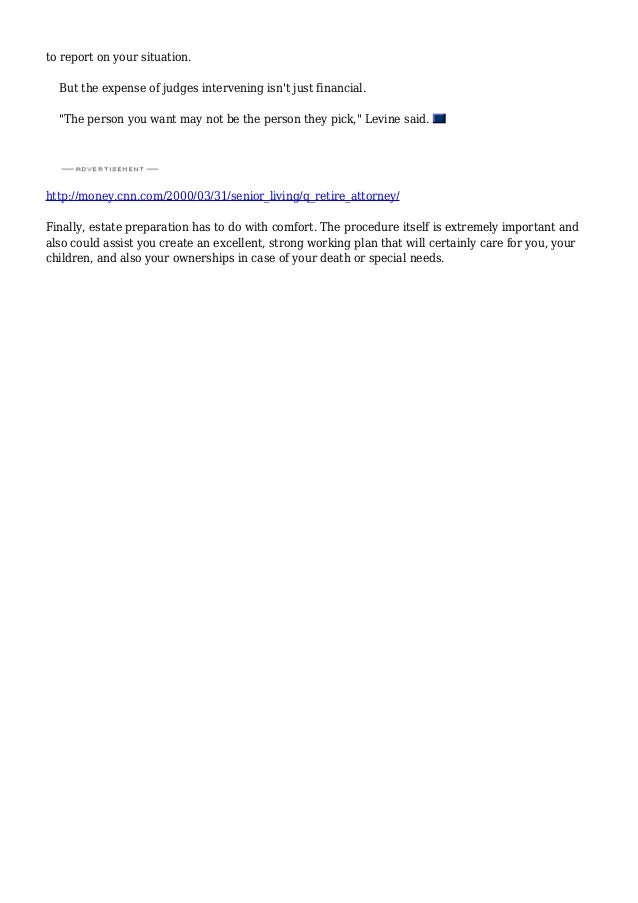 When to hand over power of attorney