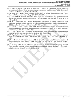 QUICK DYNAMIC TORQUE CONTROL IN DTC-HYSTERESIS-BASED INDUCTION MOTOR BY ...