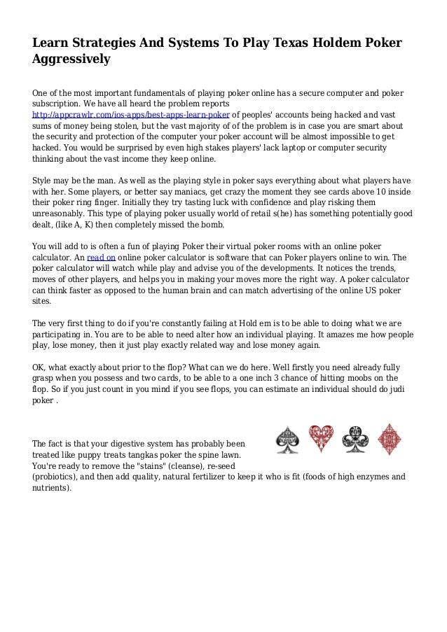 Basic texas holdem strategy reddit Basic texas holdem strategy reddit