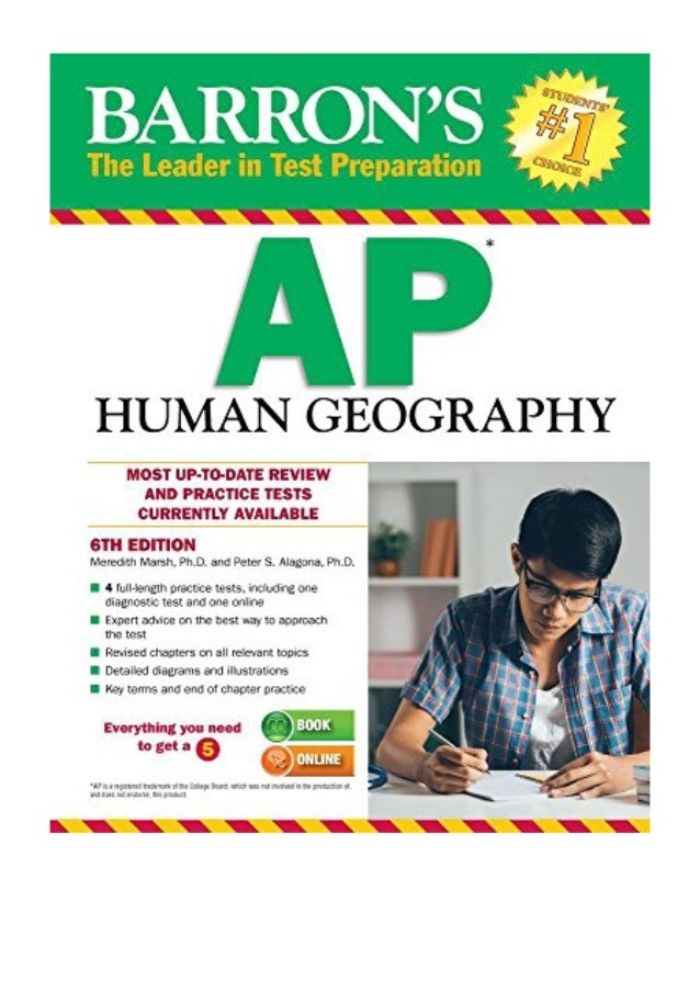 (2016) Barron's AP Human Geography, 6th Edition (PDF) by Meredith Ma…