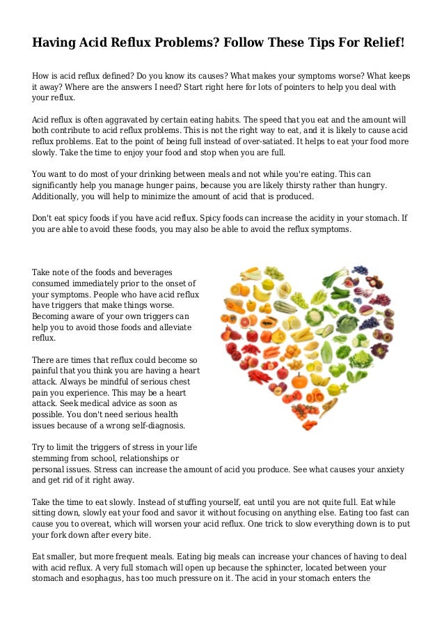 Having Acid Reflux Problems Follow These Tips For Relief having acid reflux problems follow