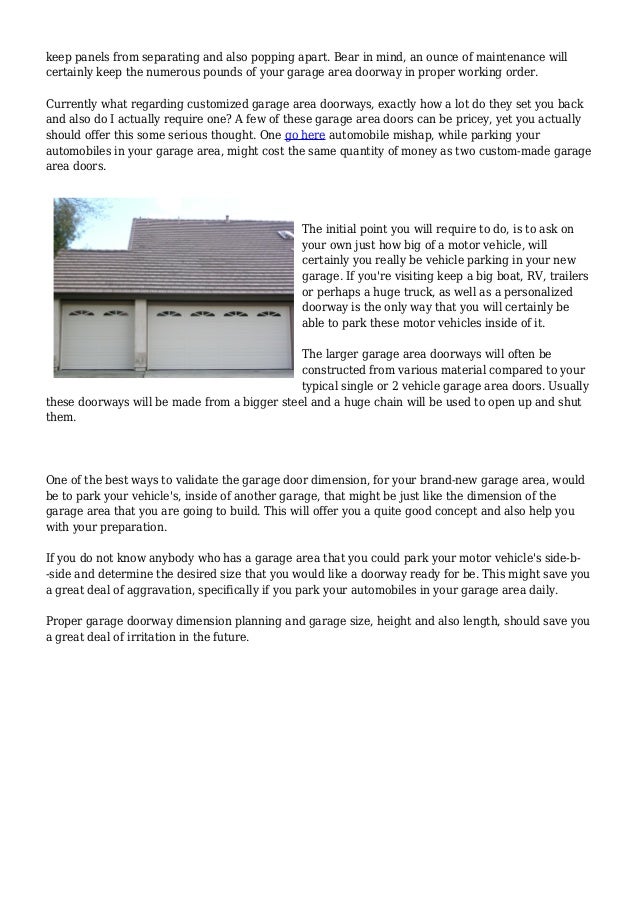 Essential Criteria For Garage Door Explained
