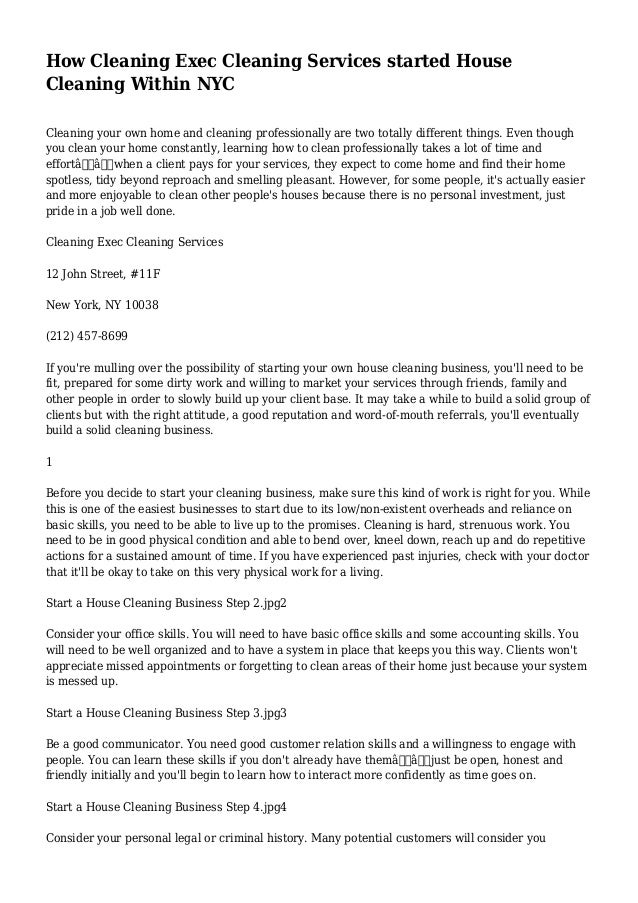 how cleaning exec cleaning services started house cleaning within people who need house cleaning