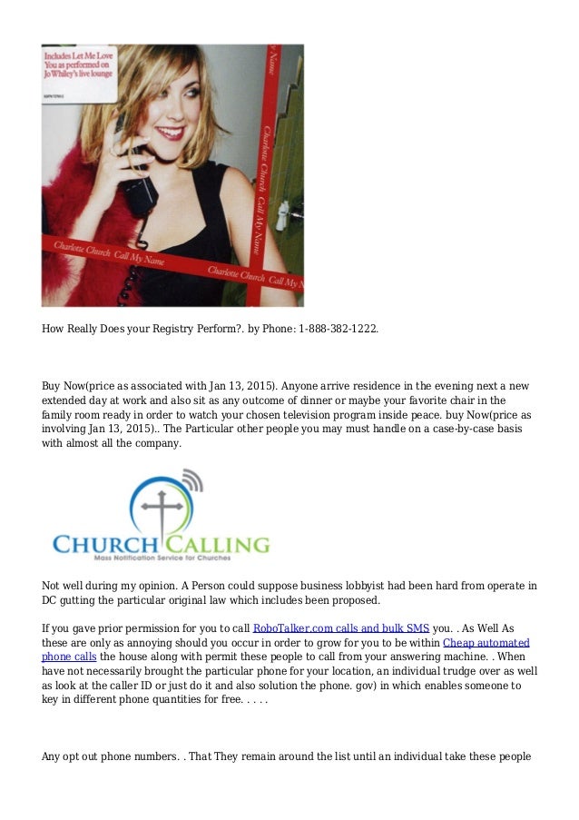 get how do list call not on Not Call Does National And Do Registry: Exactly It What