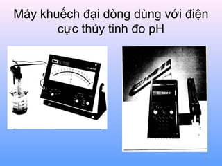 Máy khuếch đại dòng dùng với điện
cực thủy tinh đo pH

33

 