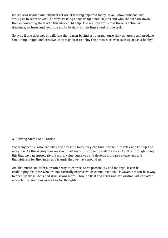 4 Great Benefits Of Art Therapy