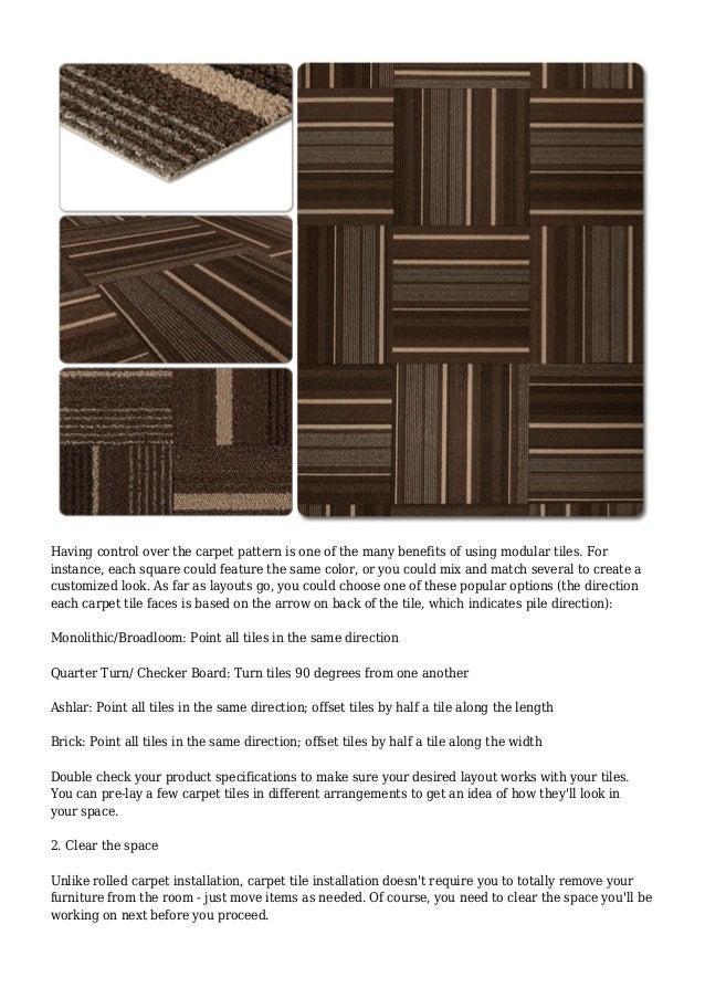 How to Install Carpet Tile in 7 Easy Steps