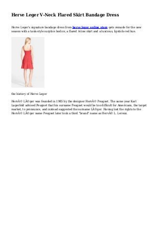 Herve léger bandage dress Clearance