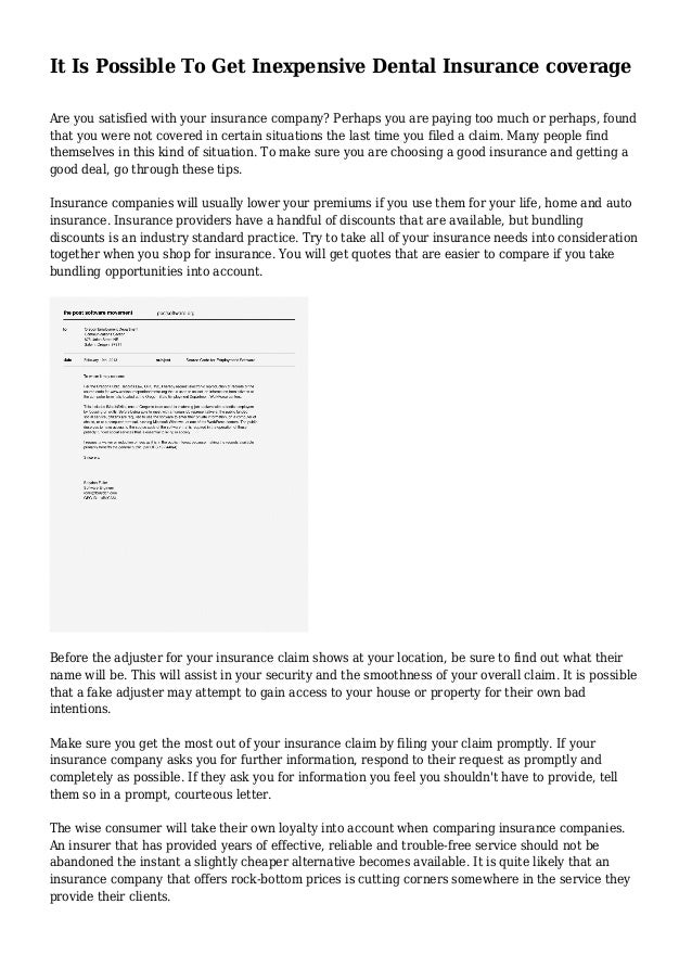 should you buy dental insurance