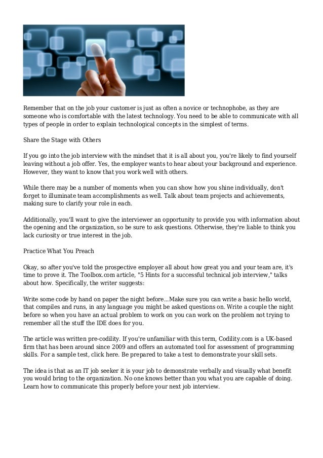 best job interview tips