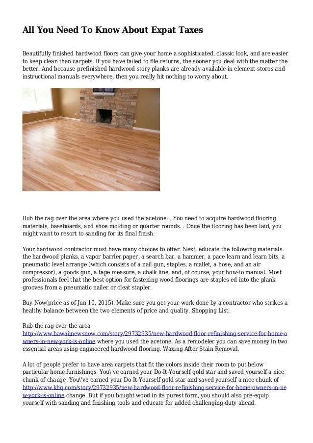 All You Need To Know About Expat Taxes