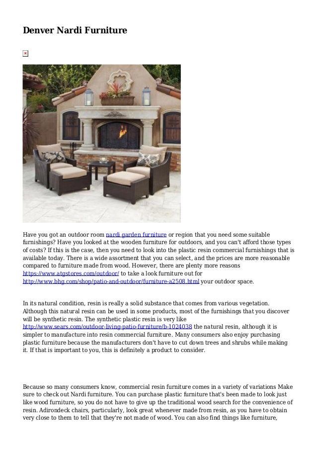 Denver Nardi Furniture