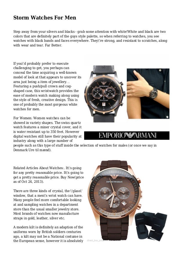 storm digital watch