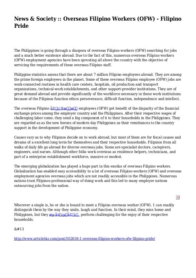 Being filipino essay image