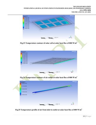 DESIGN, SIMULATION AND ANALYSIS OF A HYBRID-TYPE (PV/T) SOLAR AIR ...