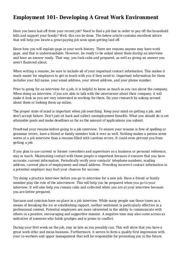 need help finding a job fast