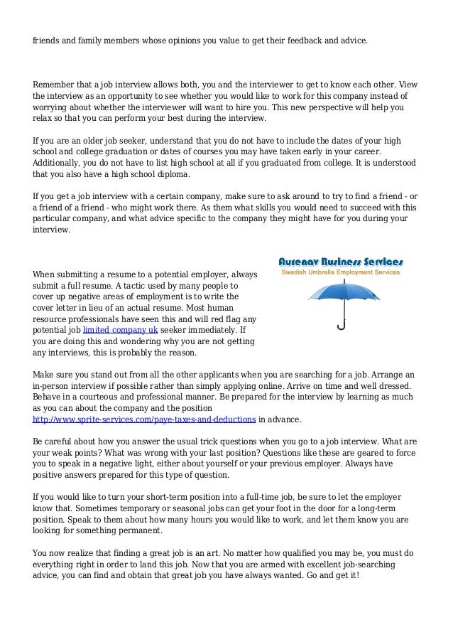 what makes you stand out from other applicants