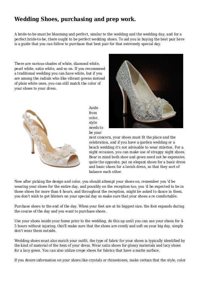 special wedding shoes